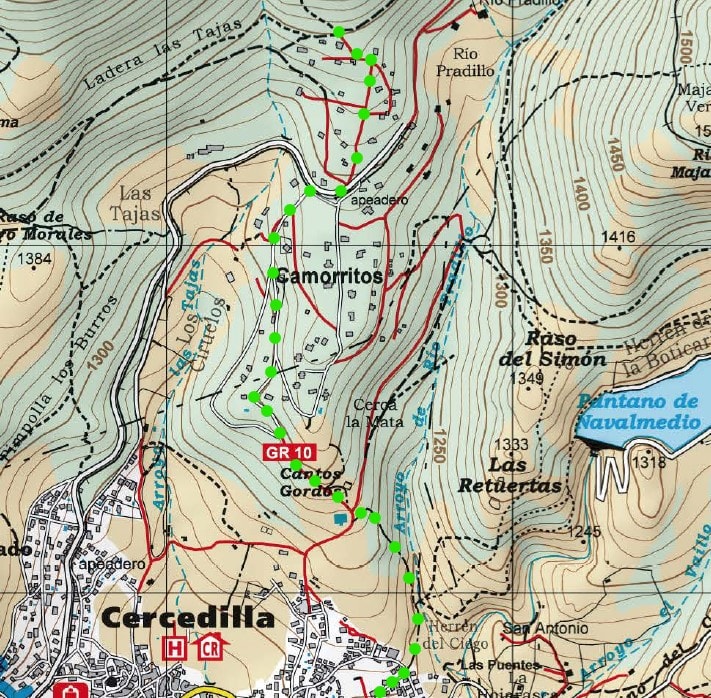 Foto 2 Mapa Recorrido Trail Las Encinillas